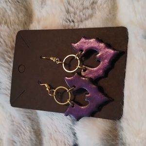 Handmade polymer clay earrings
